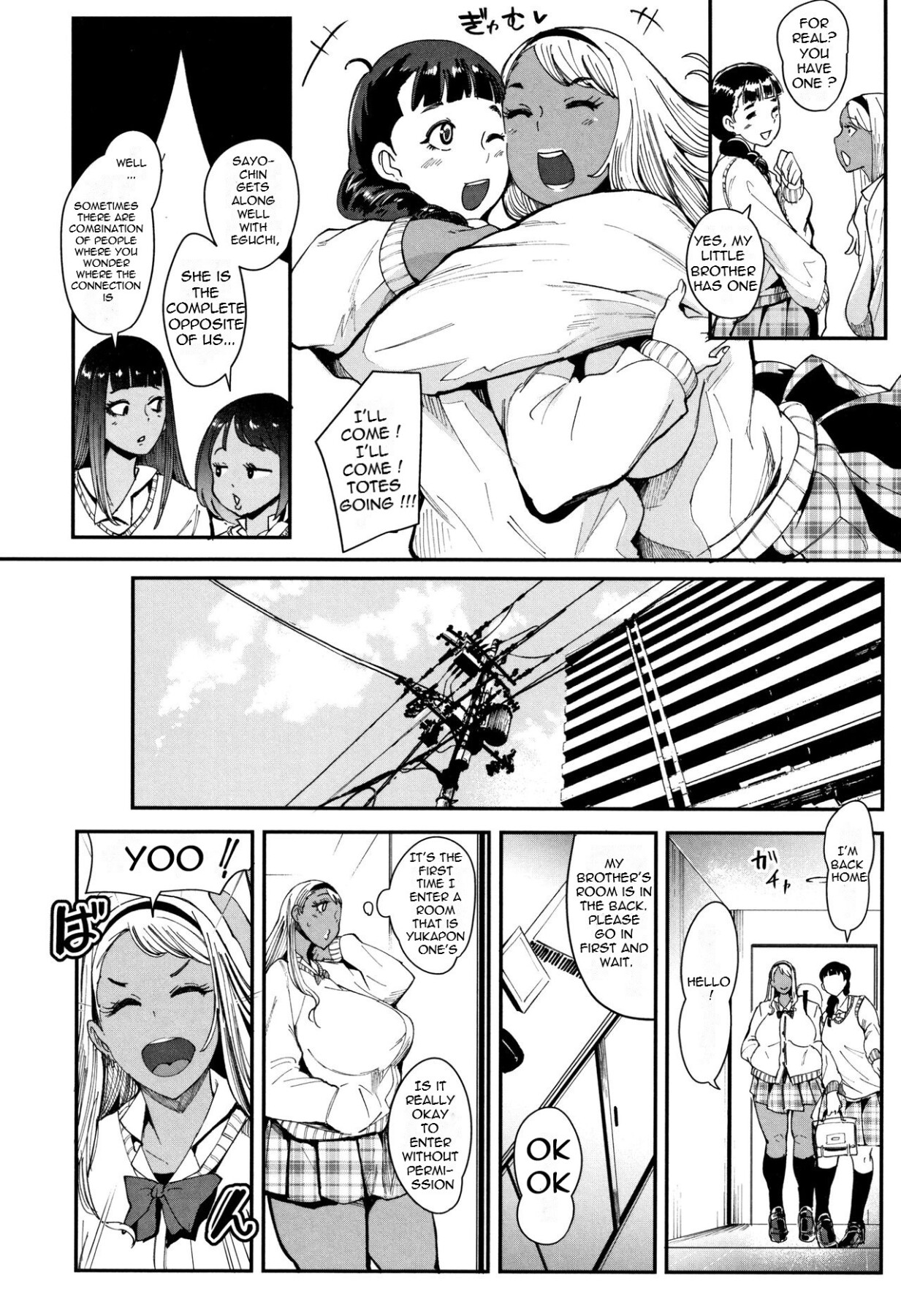 Hentai Manga Comic-Gyaru Game-Read-2